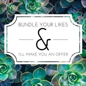 Bundles items for a better deal!